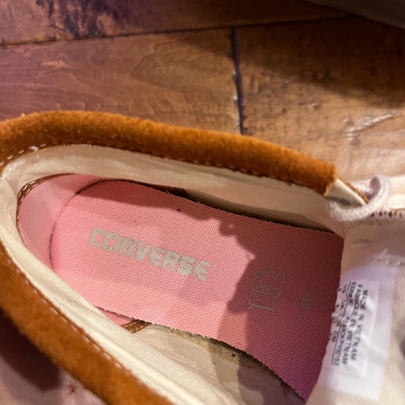 Converse All Star cognac colored boho size 6 moccasin - Picture 5 of 17